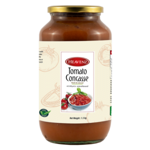 tomato concasse, pure, paste, wholesale, caterers packs, heavenz ceylon, sri lanka, tomato factory, tomato sauce factory, tomato wholesale, exporter